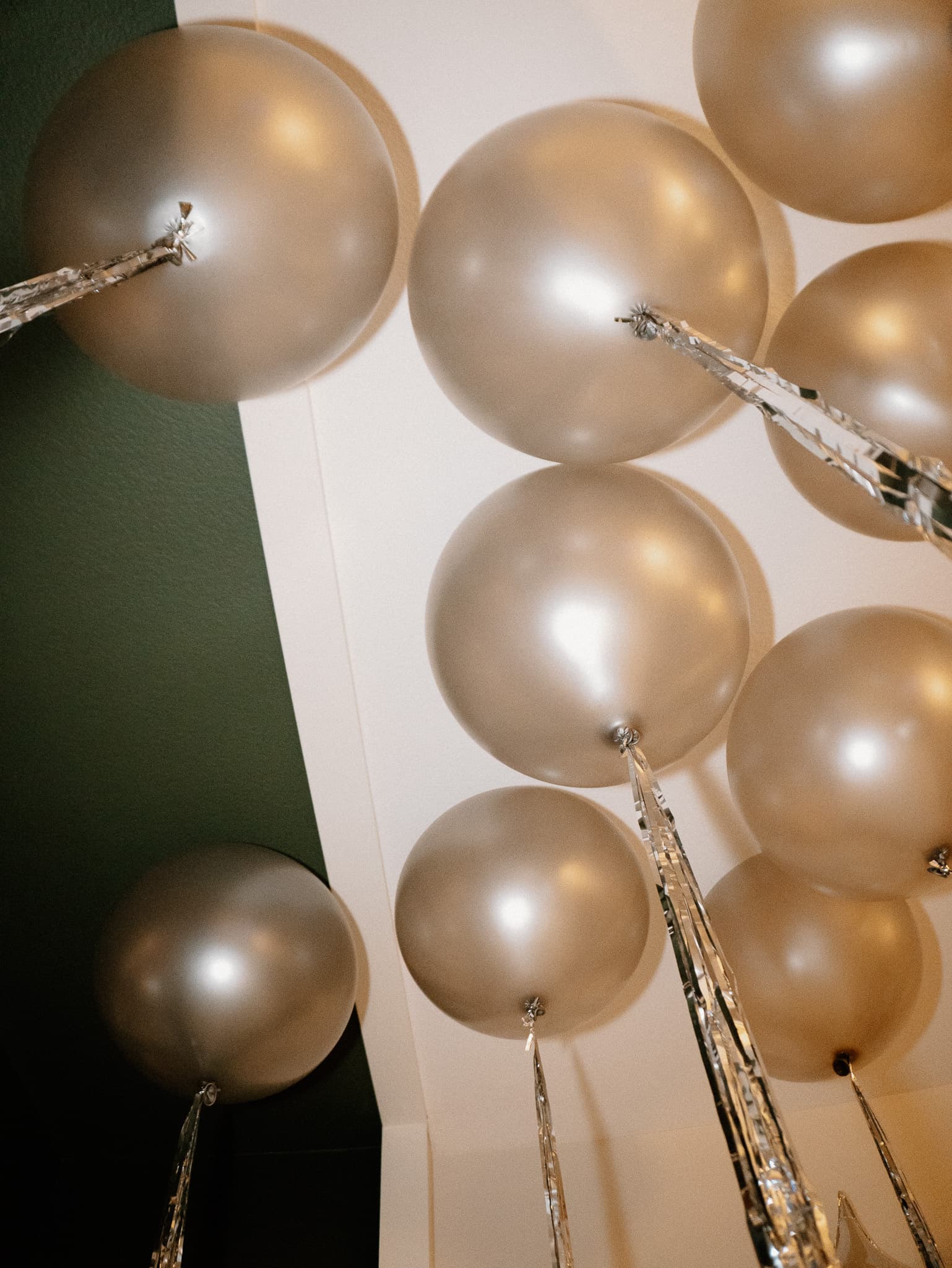 Silver Jumbo Balloons