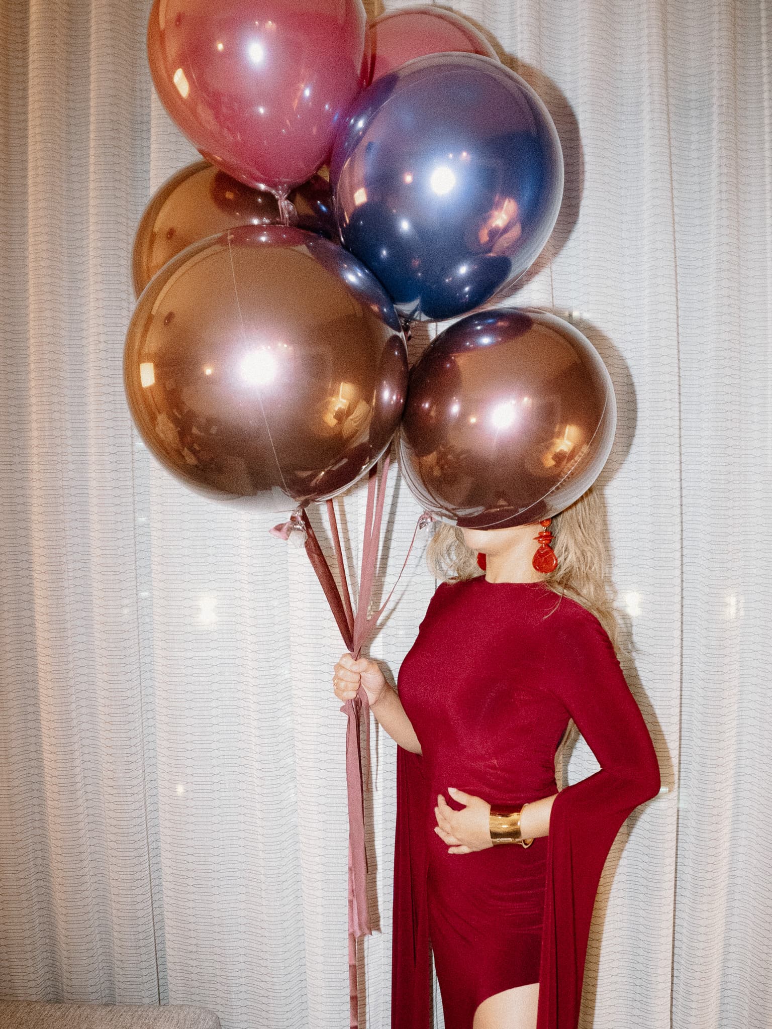 Velvet Romance Bubble Balloons